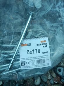 insulation anchors 8 x 170mm