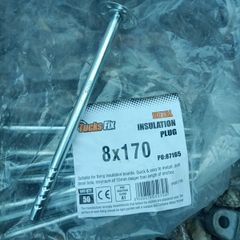 insulation anchors 8 x 170mm