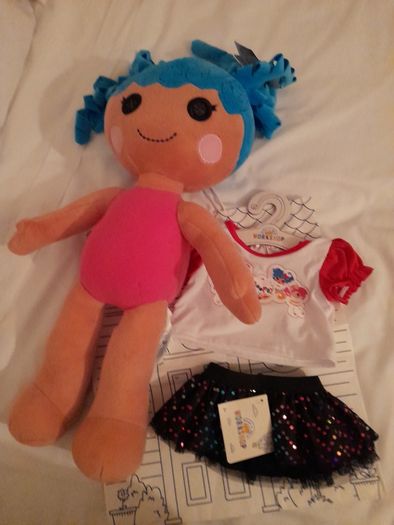 Build a bear Lalaloopsy. Brand new.