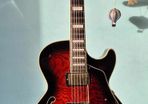 Ibanez AG95QA DBS  Hollow Body Electric Guitar