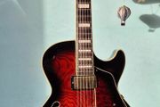 Ibanez AG95QA DBS  Hollow Body Electric Guitar