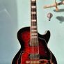 Ibanez AG95QA DBS  Hollow Body Electric Guitar Image 9