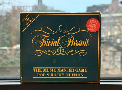Vintage Trivial Pursuit Music Master Game