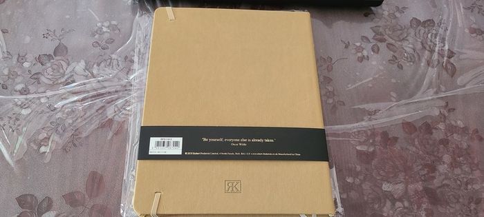Robert Frederick PU Journal / Notebook in Gold