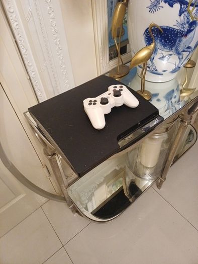 Playstation 3 with controller