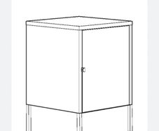 Brand new in the box Ikea Cabinet Hallan 45cm by 50cm