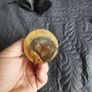 Vintage chalice hand carved goblet Image 2
