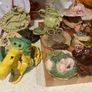 Old glazed and unglazed pottery Image 2