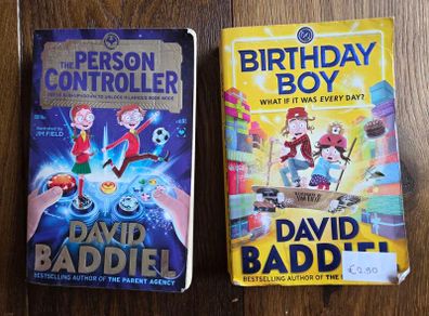 2 David Baddiel books