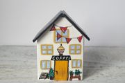 Handcrafted tiny wooden house!