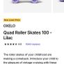 Girls rollerskates size 3 Image 6