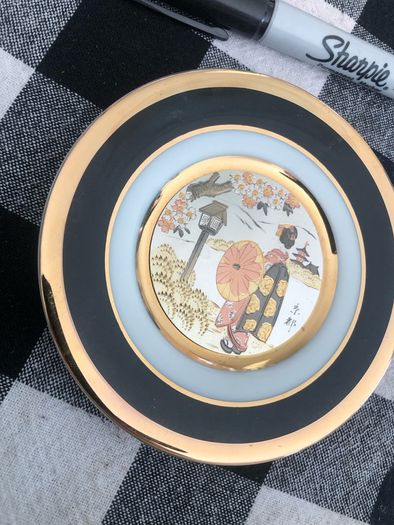 Rare find The Art of Chokin 24k gold edged