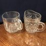 Two Vintage Glass jugs Image 2
