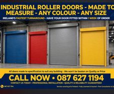 Industrial roller doors