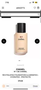 Chanel No 1 De Chanel Revitalizing Foundation Illuminates - Hydrates - Protects