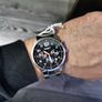 Men's Watch Chronograph ZIPPO 45001 Sports Military Black Analog Dial Image 10