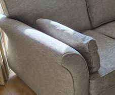 2 seater grey sofa Morans of Navan, like new