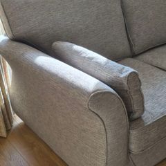 2 seater grey sofa Morans of Navan, like new