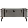 Coffee Table MDF and Aluminium 102x51x47.5 cm Image 6