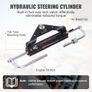 Hydraulic Outboard Steering Kit, 150HP, Marine Boat Hydraulic Steering System, with Helm Pump Two-Way Lock Cylinder and 731.5 cm Hydraulic Image 2