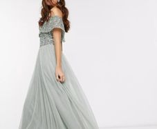 Maya Deluxe Dress Blue with Tags