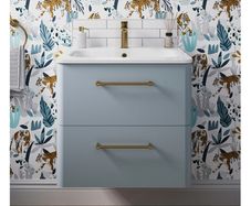 Britton  camberwell wall hung unit and basin/600/800/1000 prices see below