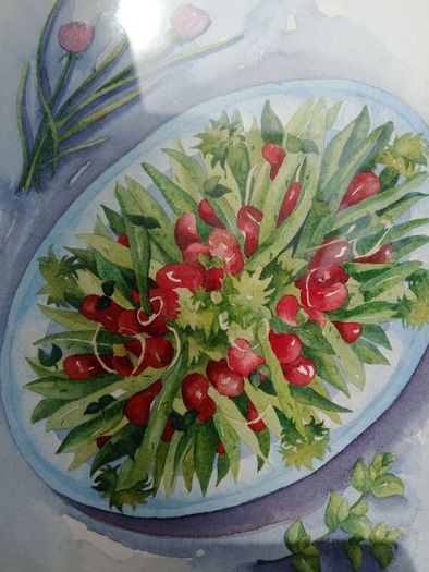 Watercolor painting