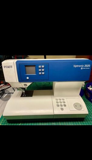 Pfaff tiptronic 2020 flat bed sewing machine
