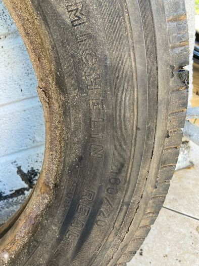 Vintage car tires