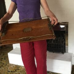 Antique serving tray