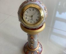 Marble Pillar Clock