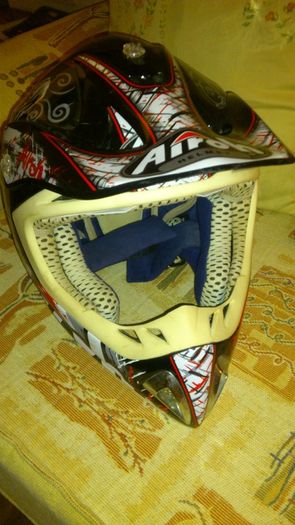 Motor cross Helmet for sale great condition, adult size .
