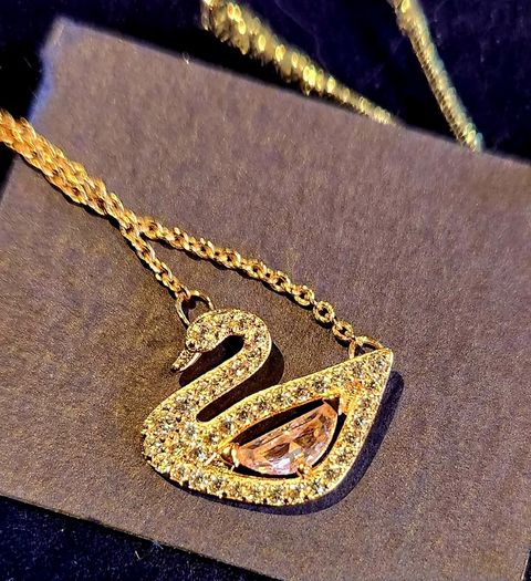 Swarovski Swan necklace