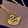 Swarovski Swan necklace Image 3
