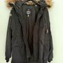 Superdry Military Parka Black Image 10
