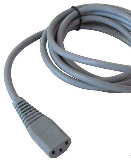 UK Mains Power Cable - Pc Monitor Desktop Kettle Lcd Tv Lead - 3 Pin