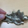 Vintage Brass Fireside Companion Set Complete with 3 Tools Image 7