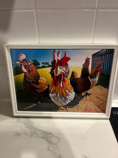 Chicken print
