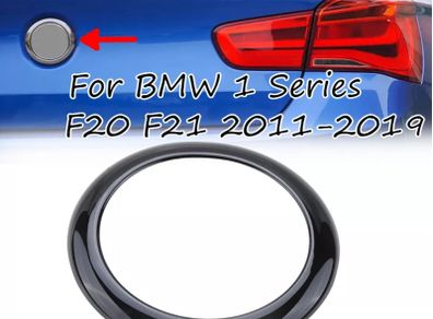 Fit For BMW 1Series F20 F21 2011-2019 Car Logo Frame Trim Sticker Rear Badge Ring Cover Protective Emblem Car External Parts