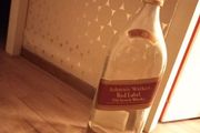 Display Johnny Walker Huge Glass Whisky Bottle
