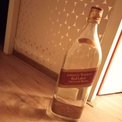 Display Johnny Walker Huge Glass Whisky Bottle