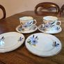 Arklow Pottery Vintage Bone China Tea Set 6 settings Image 4