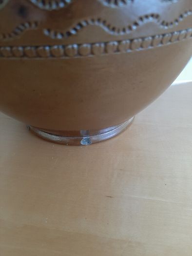 Vintage glaze jar