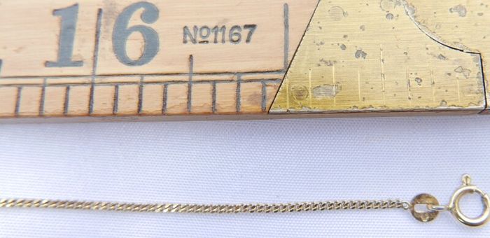Vintage 18K Gold Plated Sterling Silver 925, Butterflies Crystal Oval Pendant Necklace, length 18" - 5,83g