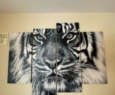 tiger canvas