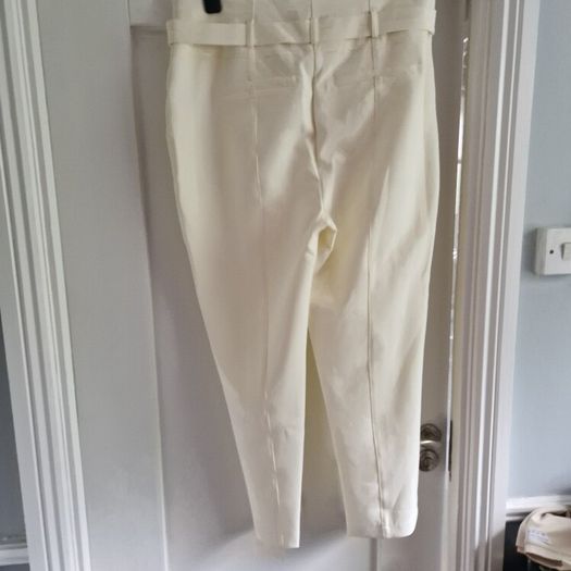 Lennon Courtney cream tailored trousers BNWT size 16