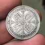Scarce Key Date 1932 Silver Florin RARE Low mintage Image 2