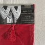 2x red voile swag Image 2