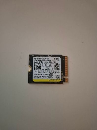 Western Digital | 256gb NVME SSD | Gen4