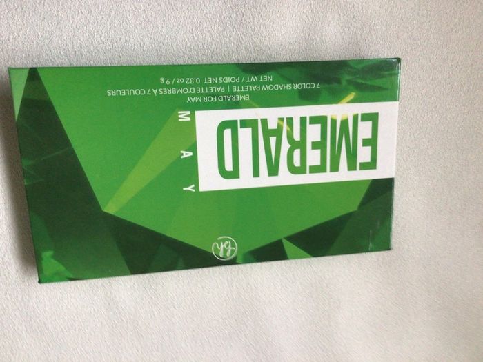 bh Emerald for May 7 Color Shadow Palette